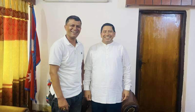 गृहमन्त्री श्रेष्ठको सचिवालयले फिर्ता लियो गणेश बस्नेतविरुद्धकाे उजुरी